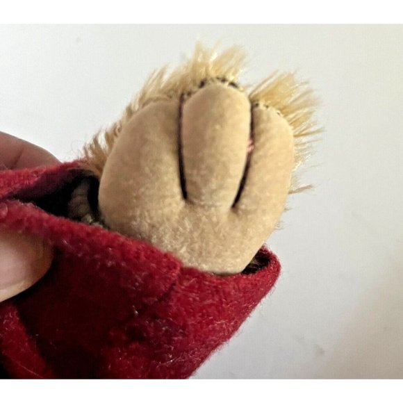 Effanbee Oh Josh The Urban bear 16" Mohair Bear Jointed Plush Essentials Collect - Picture 14 of 16